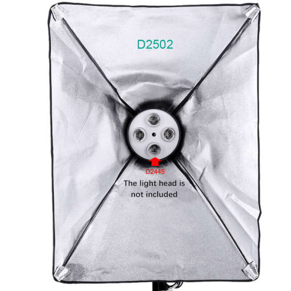50*70cm/20"*28" Bärbar Paraply Softbox-reflektor för blixt