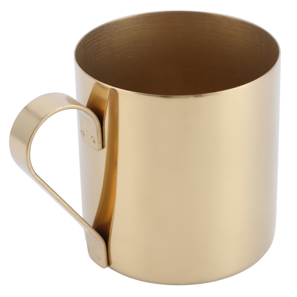 400ml Cocktailmugg 304 rostfritt stål Öl Kaffe Vatten Drickskopp Bar DrinkwareGuld