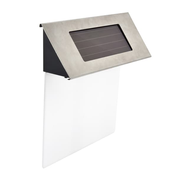 【NX】Solar Husnummerplade i Rustfrit Stål LED Adressenummerlys til Hjem, Have, Gårde