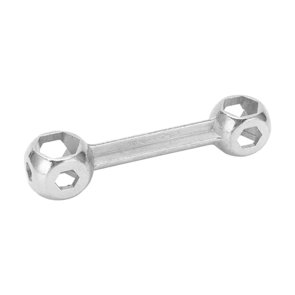 6‑15mm 10-i-1 Bærbar Cykelnøgle Rustfri Hex Knoglenøgle til Cykelreparation