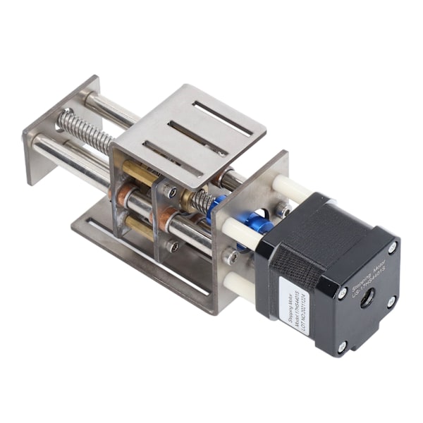 CNC Z-axlar Glidbordsset 100 mm slaglängd DIY Sliver Stabil liten transmissionsmodul Linjärstegsställdon 12V