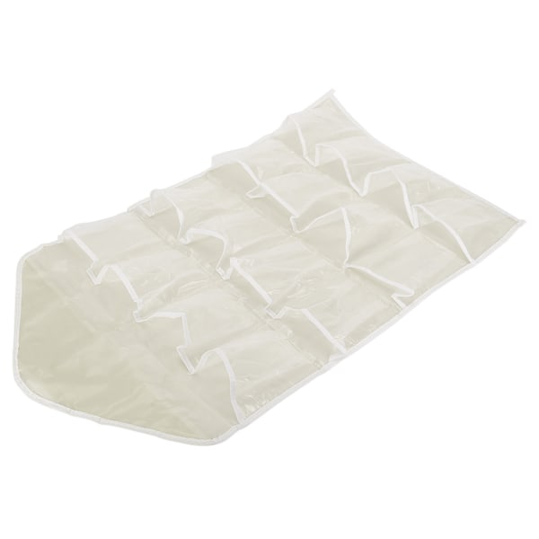 Väggskåp Hängande organisatörer över dörren Förvaringsväska Polyester Hänghyllor Ficka för sovrum VardagsrumBeige