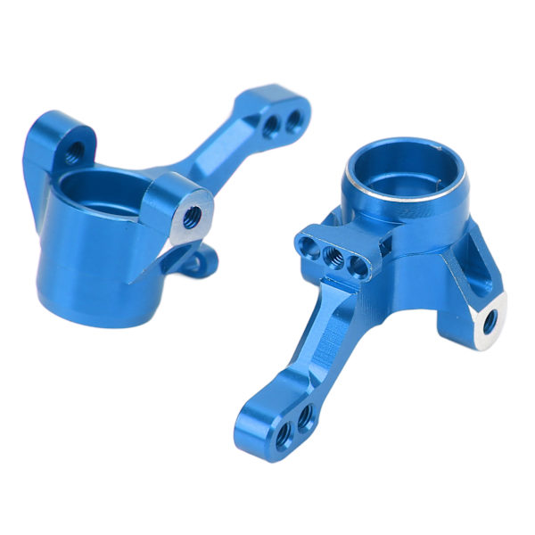 RC Bil Styringskopp Aluminiumslegering Oppgradering Knuckle Arm for Traxxas 4 Tec C8 1/10 Kjøretøy 1 Par Blå