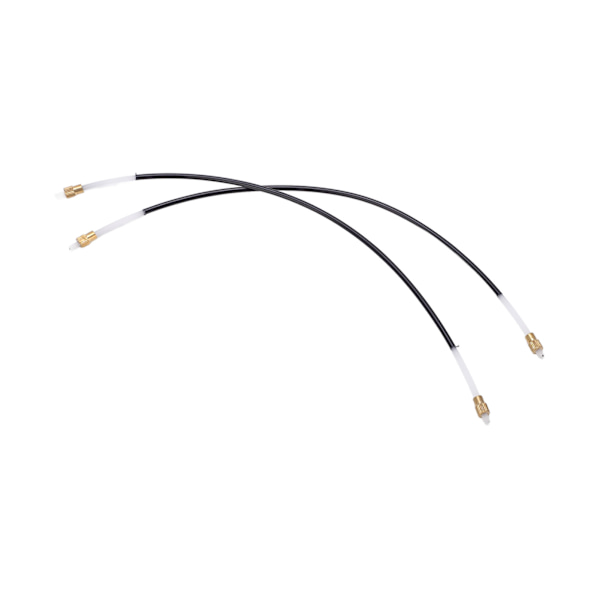2 stk. Cello Svansreb Svansbånd Nylon Instrument Byttesæt Kit Sort