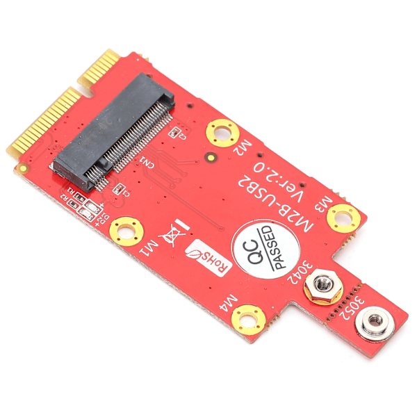 M.2 til Mini PCIE-adapterkonverteringsmodul med SIM-kortslot Tilbehør til bærbar computer