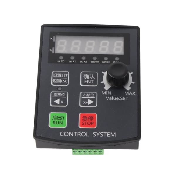 Motor Motion Control Module Stepper Servo 5-sifret Display Limit Communication DC 12‑24V