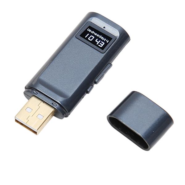 Röstaktiverad Recorder AI Intelligent HD Noise Reduction Mini Röstinspelare för mötesintervju Föreläsning 16G