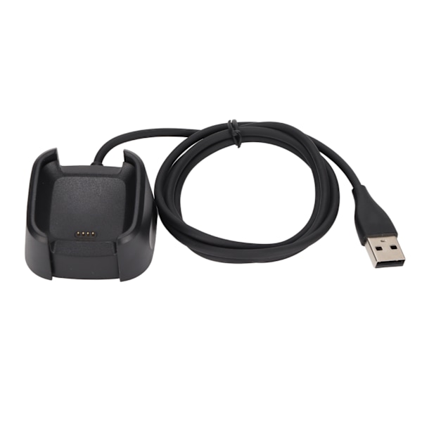 Lader USB Ladeledning Dokkingsstasjon for Fitbit Versa Smartklokke 1m Kabel Lengde