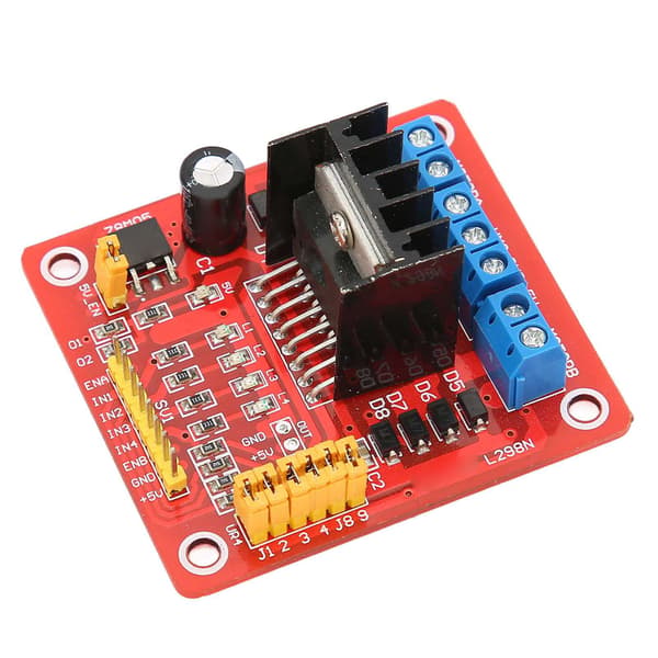 【NX】L298N Dual H Bridge DC Stepper Motor Driver Module Multifunktionel Motor Controller Board