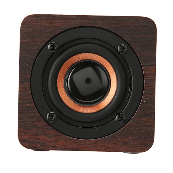Bluetooth-kaiutin Monitoiminen retro langaton Bluetooth-kaiutin kotiin, matkalle ja ulkoiluun, pähkinä