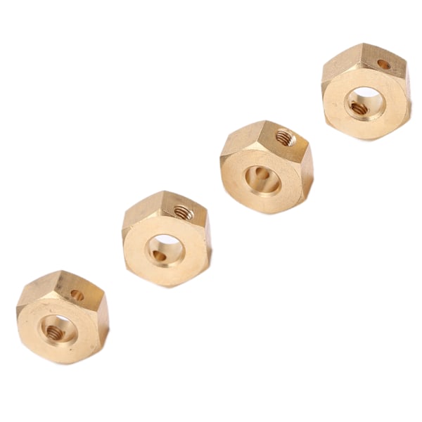 RC Hex Adaptrar Mässing Robust Slitstark Utsökt utseende Enkel installation RC Hex Navförlängning för Axial10mm