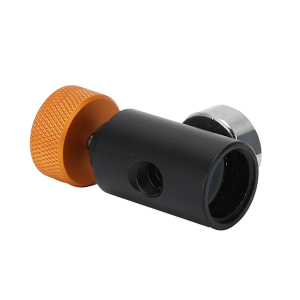 CO2 Påfyldningsadapter Connector Valve ASA med 3000psi trykmåler Soda-tilbehør