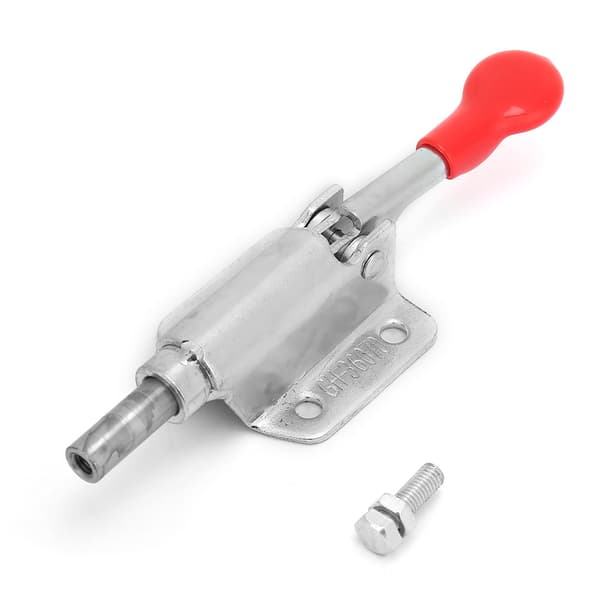 【NX】 Galvaniseret jern 10 mm rækkevidde Push/Pull Quick Release Toggle Clamp 60 kg Kapacitet