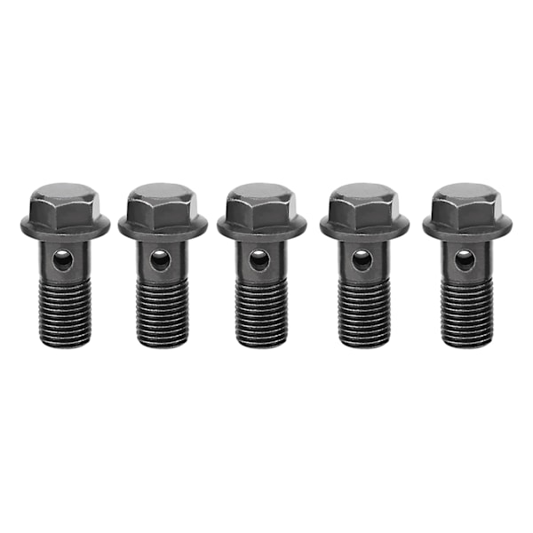 5 kpl moottoripyörän banjo-pultteja ja -tiivisteitä jarrukahvan pääsylinterille M10 x 1,25 mm