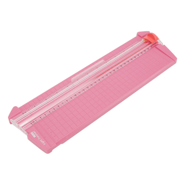 Lille papirklipper Præcis skala Metrisk og imperialt system Letvægts Holdbar Nem at håndtere Papirklipper til A3-papir Rose Red