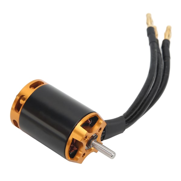 RC Båt Brushless Motor Vanntetting 22800KV 12N8P Struktur Aluminiumlegering Kobber RC Brushless Motor for RC Båt