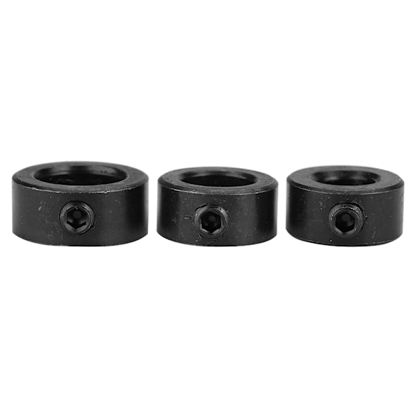7 st/set 3~12mm Borrdjup Stoppkragar Sortiment Set med insexnyckel Träbearbetningsverktyg