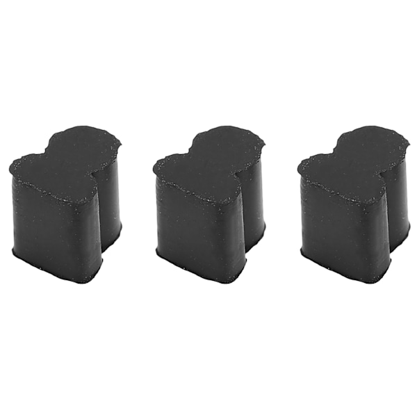 3 stk Ventilrotor Stødpude Gummibuffer Stop Instrument Tilbehørssæt til Horn