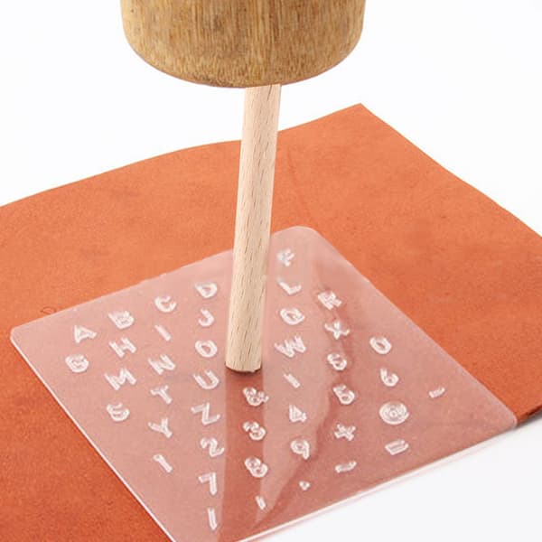 Handgjorda läder DIY läder brevutskrift Digitaltryck Konst läder Carving Tool Set