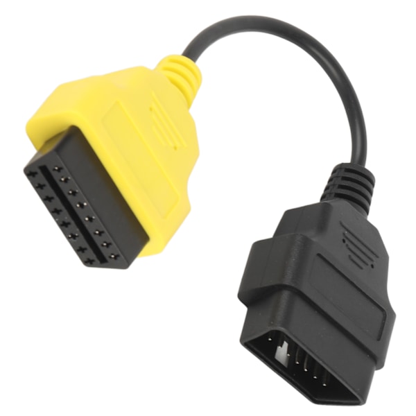 OBD2 diagnostisk kabelkontakt Byte av skannerverktygsadapter för Fiat ECU-skanner