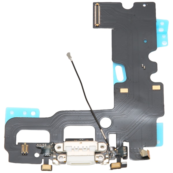 Ladingspورت Flexkabel USB Ladingspورت Dockkontakt Flexkabel Erstatning for iPhone 7 Hvit
