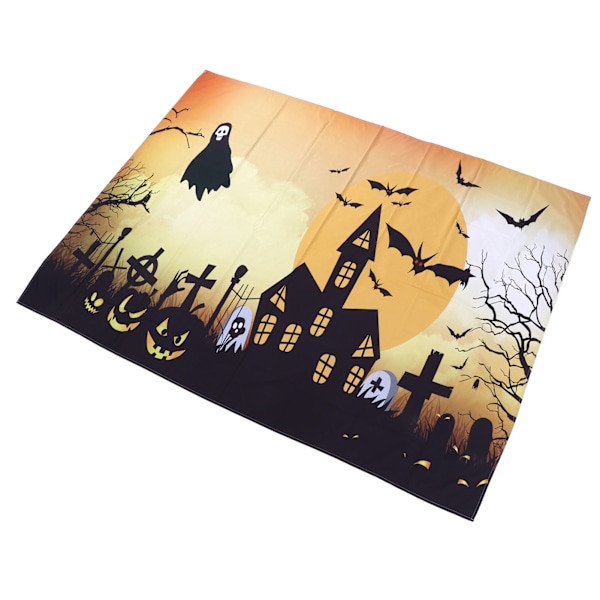 Halloween Baggrunde Gysende Kirkegård Gobelin Væghængning til Hjemmet Vægdækning Halloween Scene 230x180cm / 90.6x70.9in
