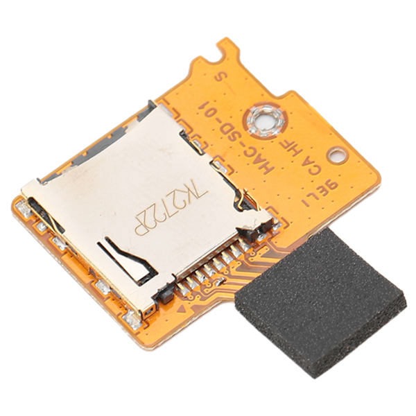 Minneskortläsare Connector Kortplats Socket Reparationsdelar för switch lite spelkonsol