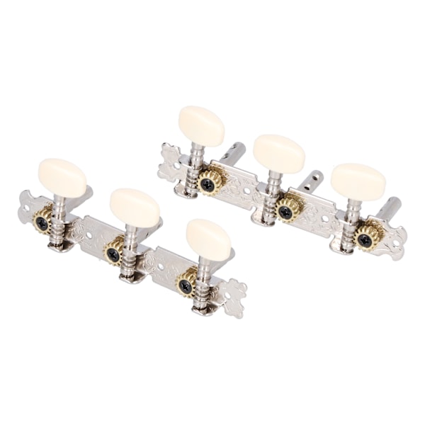 Stemmeskruer for gitarrmaskinhode Stemmeskruer Dobbel hull 3R 3L for akustiske folkemusikk-gitarrer