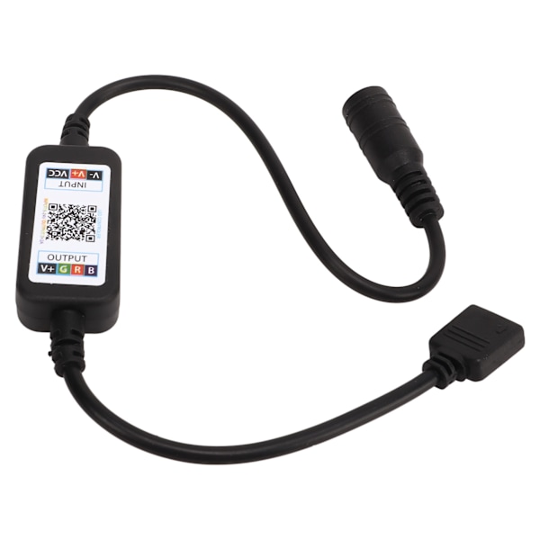2 stk Mini LED Controller Bluetooth RGB Musik Controller USB 5V DC 5‑24V 4 Pins LED Kontrol til 5050 LED Strip Lys