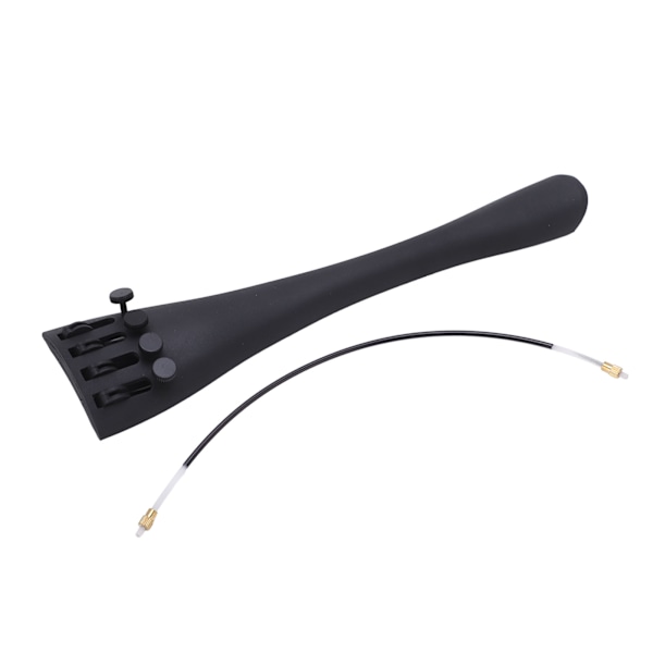 4/4 cello bakstycke kolfiber 4 stämmare strängbräda med finjusterande nylonsvansdelar