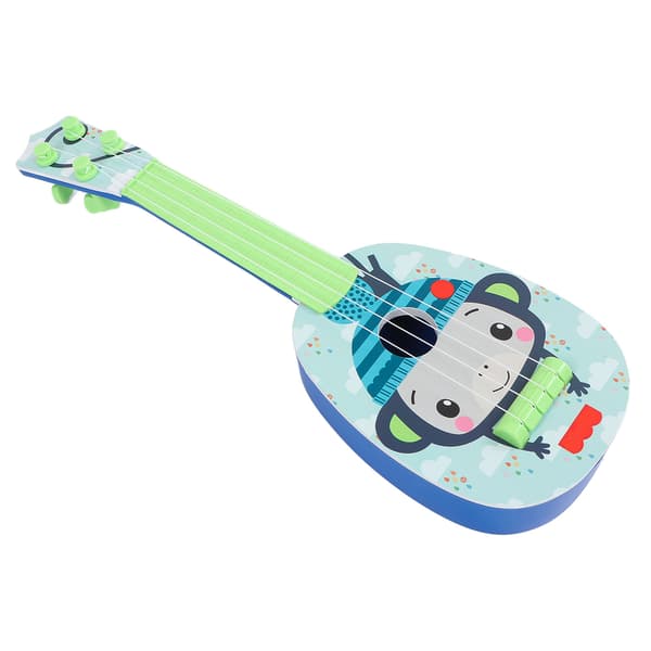Ukuleleleksak för barn 4 strängar Utmärkt ljud Simulerad gitarr Musikinstrument för nybörjare Typ 2