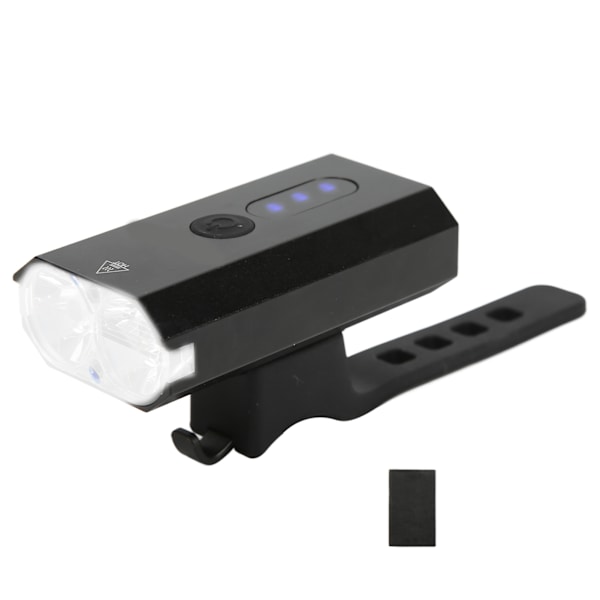 G‑60 Pyörävalo 1500mAh USB-ladattava pyörälampun etuvalo Kirkas LED-valo pyöräilyyn yöllä