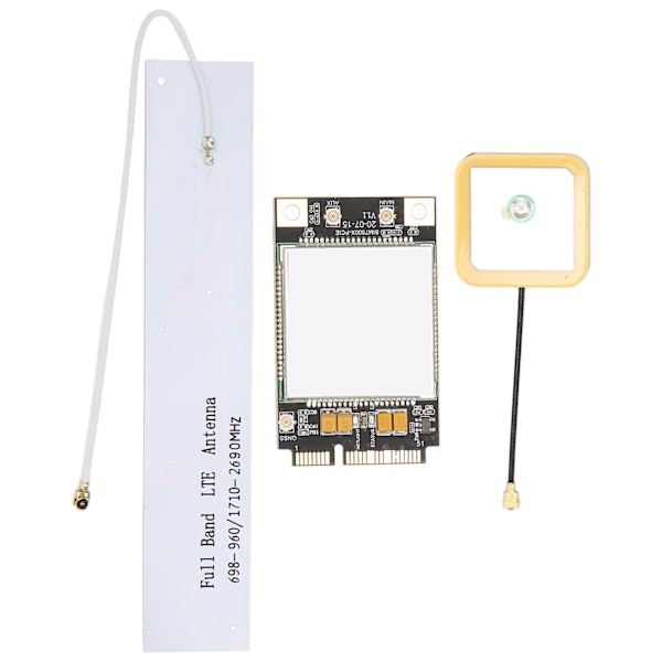 Mini PCIE-nettverkskort 7600SAH Chip Mini PCIE-adapter med SIM-antennkortplass for fjernkommunikasjon CPE