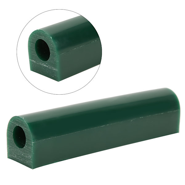 Vax Ring Tube Mögel Grön Slät Hög kvalitet Carving Smycken gör Processing Tool