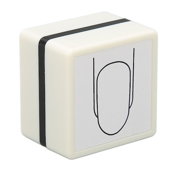 Neglekunst Stempel Håndmalt Neglekunst Øvelse Klare Linjer Manikyrkunst Stempel med Dekorative Negle