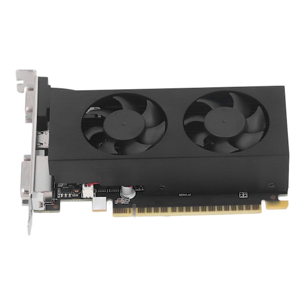 GTX750 4G DDR5 grafikkort med 2 kjølefans 128-biters støtte VGA DVI HD Multimedia Interface GPU grafikkort for PC GTX750 4G DDR5