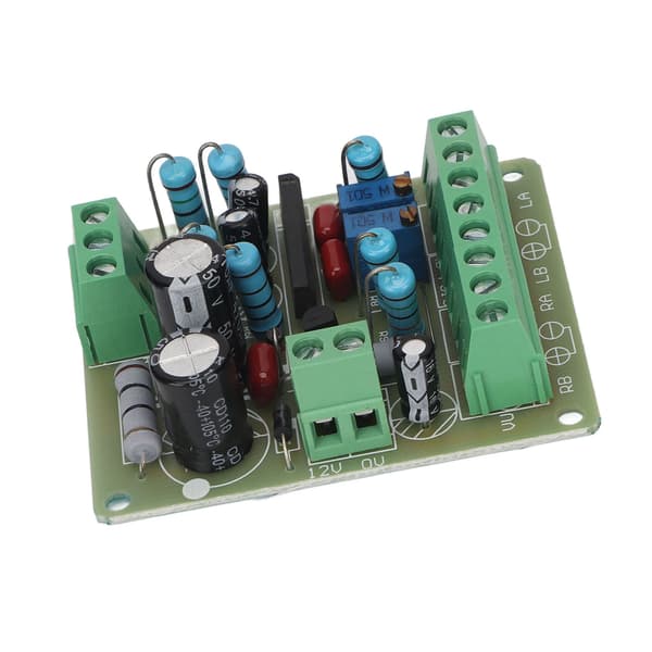 【NX】TA7318P DC12V effektforsterker VU Meter Driver Board DB Lydnivåmåler Drive Power Amplifier Board