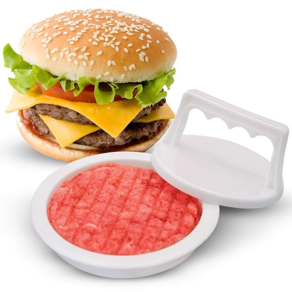 4,5 form som lätt släpper hamburgerbiffpress