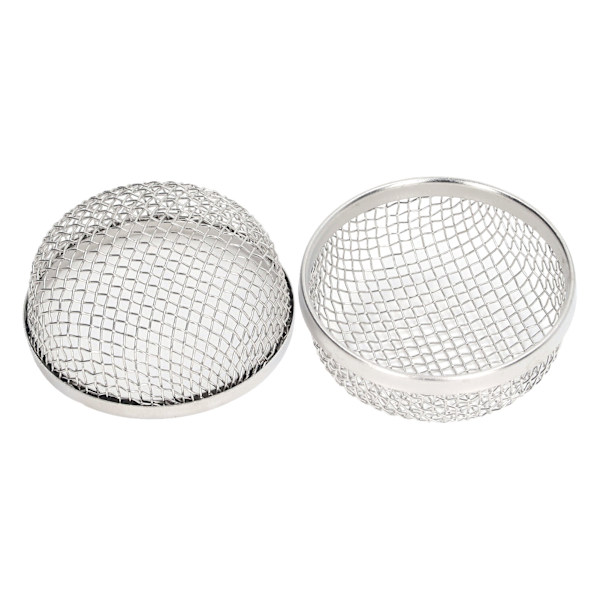 2 stk RV vandvarmer ventilationsdæksel rustfrit stål 2,8 tommer flyvende insektnet RV ovn ventilationsdæksel Mesh