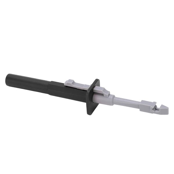 J.30020 Trådpiercing Probe Clip Tabsfri Brudfri Punkteringsprobe med 4 mm Jack til Multimetre Sort