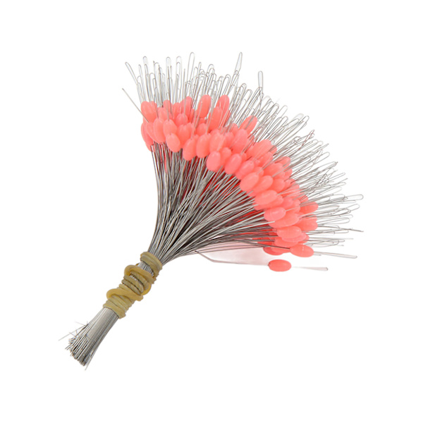 300 stk Fiske Space Bean Silikon Flyteline Bobber Stopper Perler Fiskeutstyr for Elv Sjø Dam