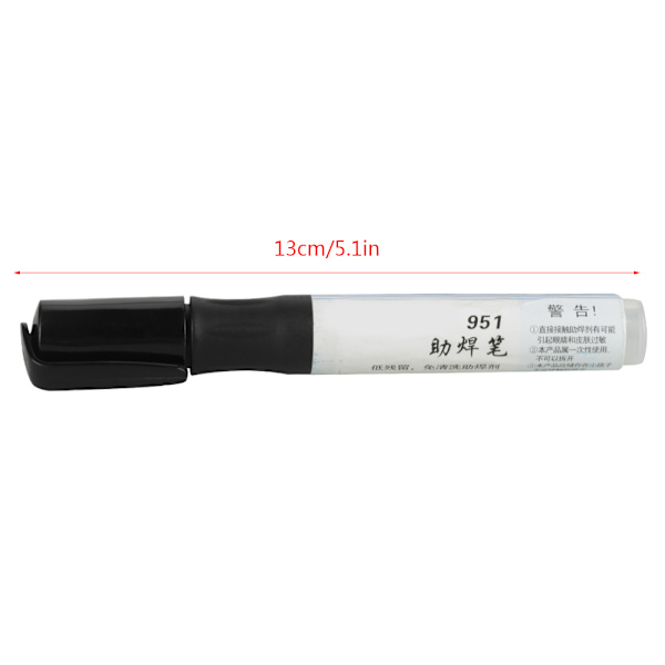 1 st 13cm 951 Lödkolofonium Flux Pen Låg fast substans NOn clean Löd för solcellspanel