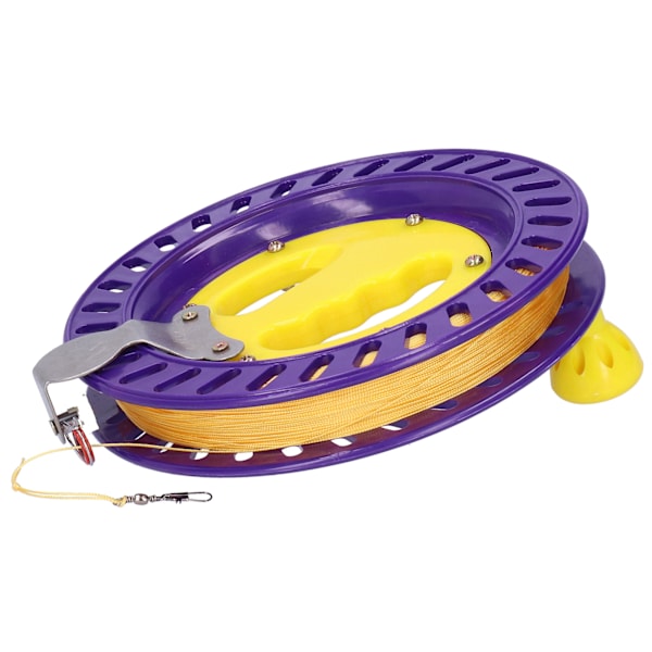 Utomhus drakflygande lina Winder String Winding Handtag Reel Grip Wheel med 400M Line