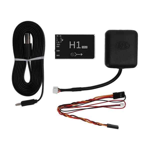 H1 Helikopter Flyvecontroller Kort Kabelversion med GPS-modul Kompatibel med FW450 RC Flyvende Helikopter