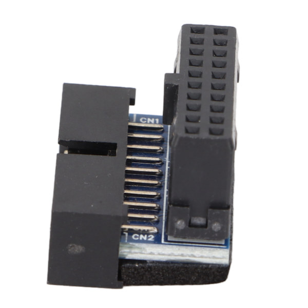 Emolevyn ohjausliitin Monikerroksinen piirilevy USB3.0 Kiertää 90° kyynärpää 19P/20P Pystysuora tappiadapteri