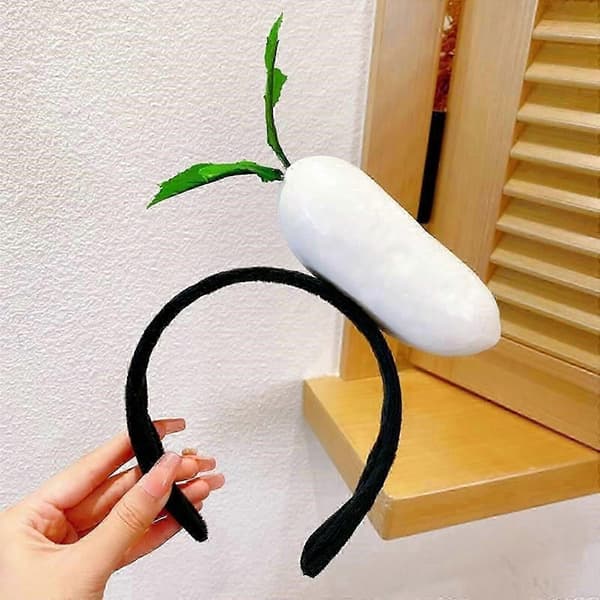 Elegant hårbånd til kvinder til hverdagsbrug, dating, pandehår og maskeradefester small eggplant