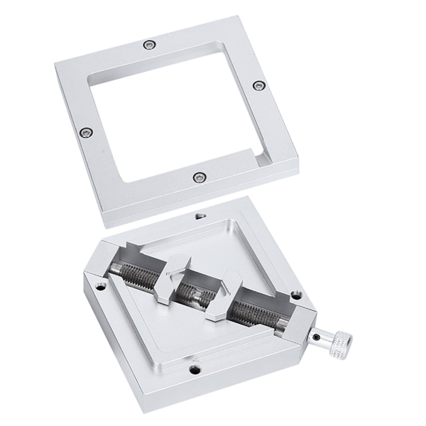 BGA Reballing Station Diagonal Universal Stencil Lod Aluminiumlegering Rework Kit HT‑90 90x90