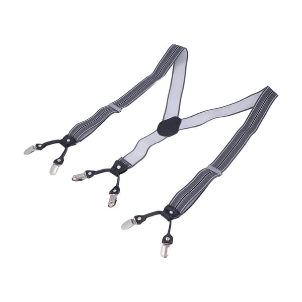 【NX】Selar blåstripete høy elastisitet Tykke Justerbare elastiske seler Kompatibel med menn