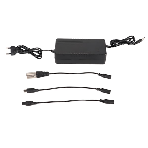 42V 2A Strømforsyningsadapter Universal Hurtiglading Strømforsyningsadapter Batterilader med Adapterkabel 100‑240V EU-kontakt