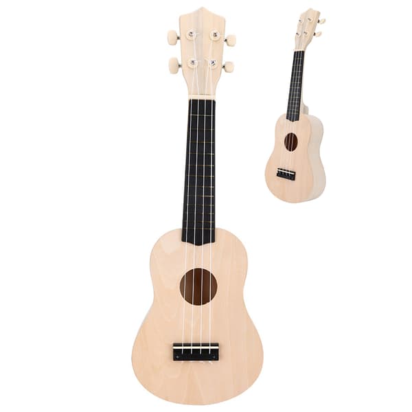 【NX】Gör ditt eget 21-tums Hawaii Ukulele Kit Barn DIY-leksaker monteringsset